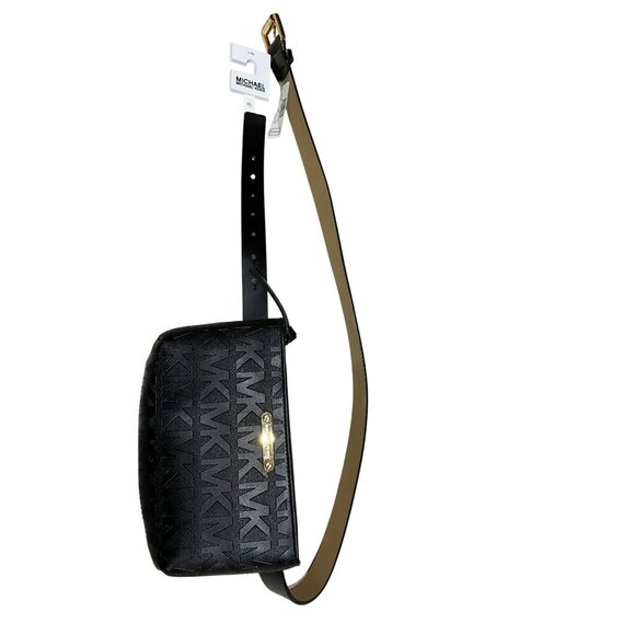 Michael Kors Debossed Logo Adjustable Womans Belt Bag - Picture 4 of 6